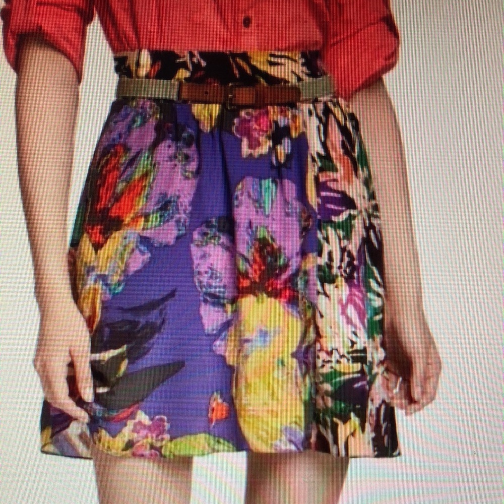 Floral Women's Skirt